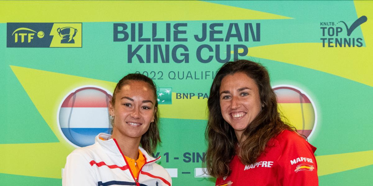 Sara Sorribes pone a España a un paso de la fase final de la Billie Jean King
