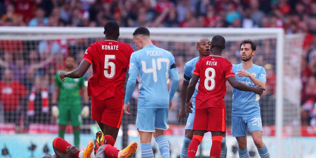 Manchester City - Liverpool: resultado, resumen y goles | Semifinales de la FA Cup 2021-22 de fútbol