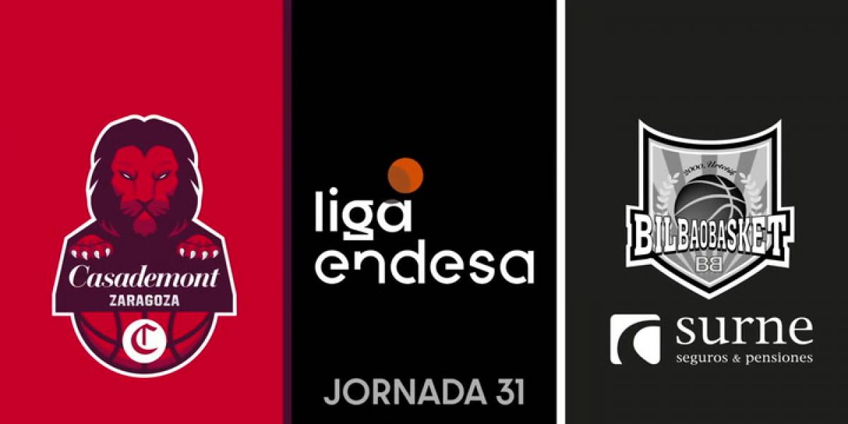 Resumen del Casademont Zaragoza - Surne Bilbao Basket (80-82)