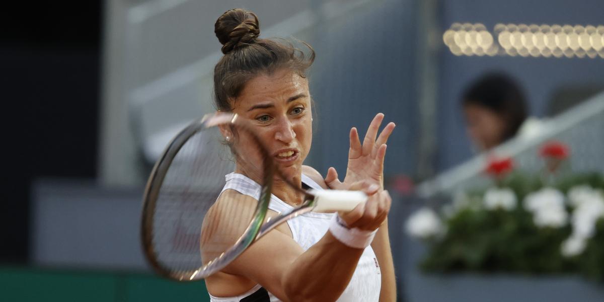 Sara Sorribes, baja por una lesión