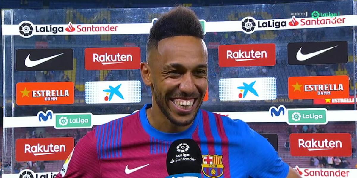 Aubameyang: Lo de Araujo lo hemos vivido con un poquito de miedo