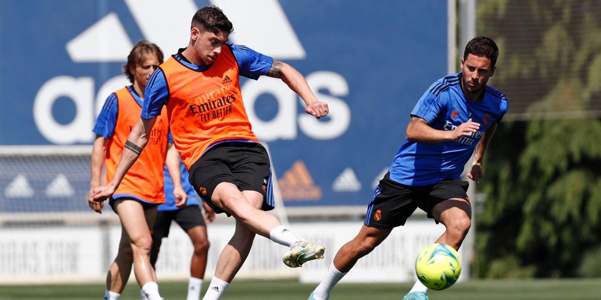 Courtois regresa al grupo en una sesión sin Carvajal ni Asensio