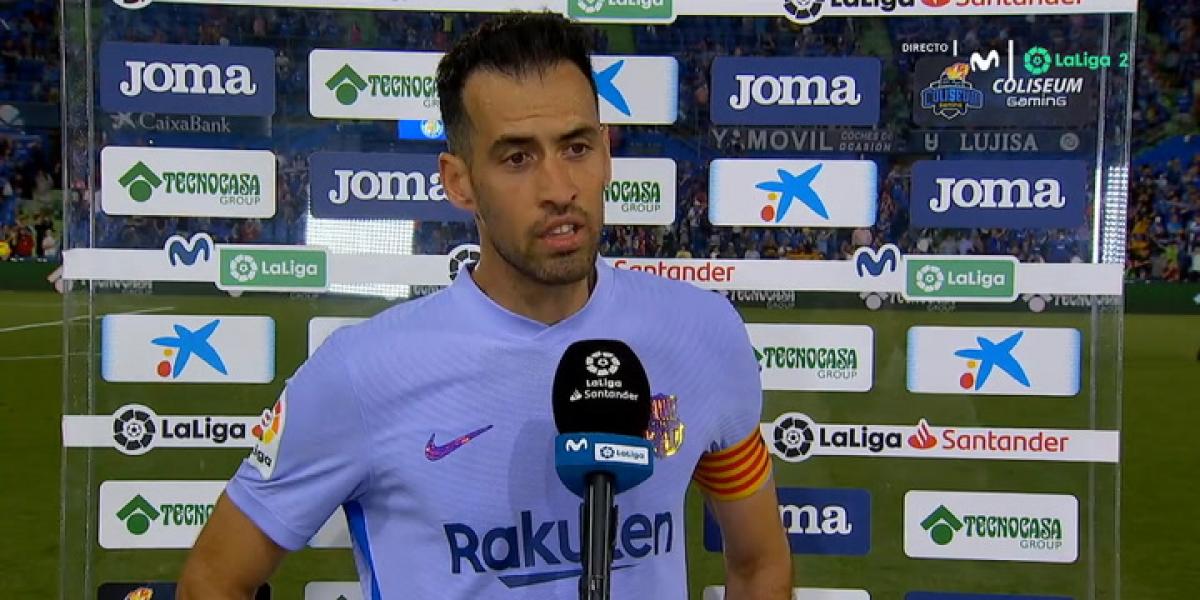 Busquets: Esperamos luchar por los títulos la temporada que viene