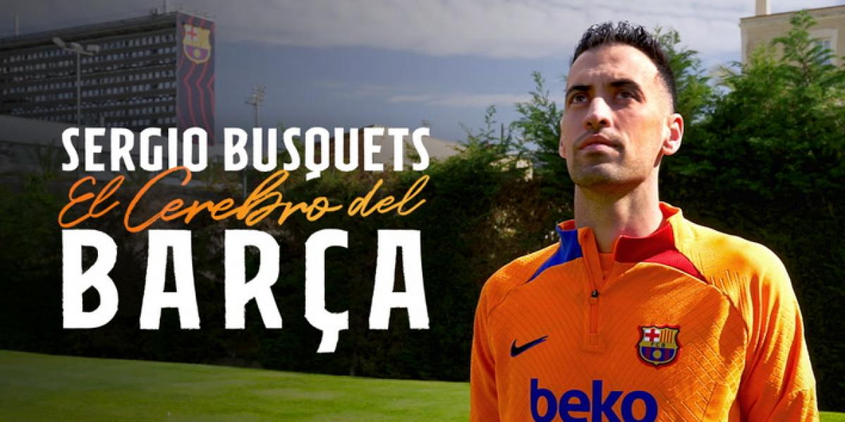 Tráiler de la entrevista a Sergio Busquets, El cerebro del Barça