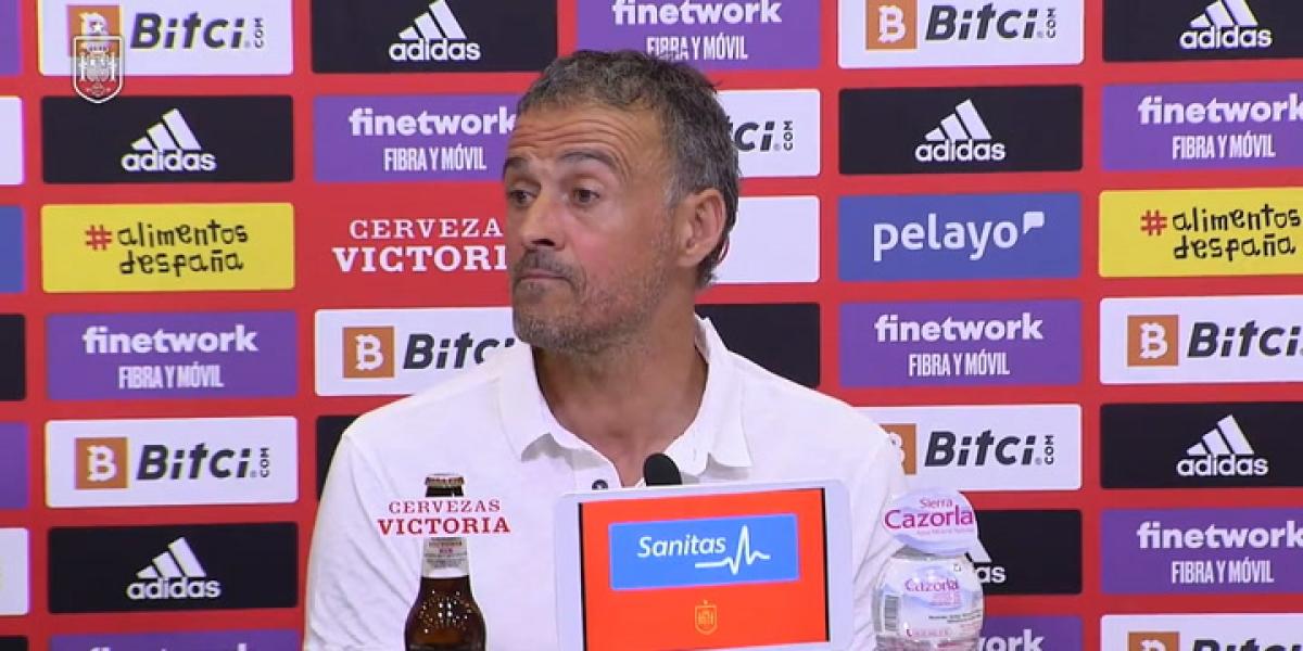 La rueda de prensa de Luis Enrique y Busquets, en streaming