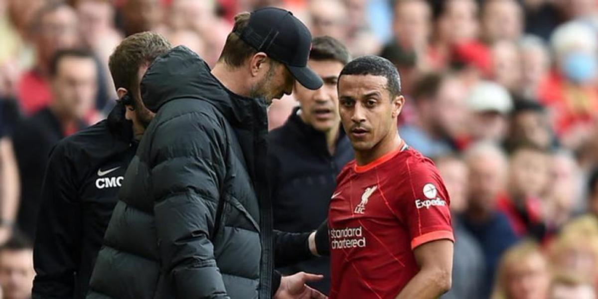 Thiago no se entrena con el Liverpool