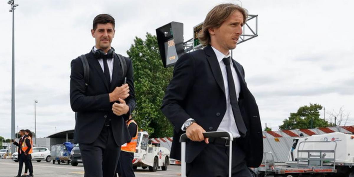 El Real Madrid ya está en París