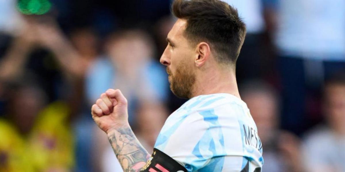 Argentina golea a Estonia gracias a cinco goles de Messi