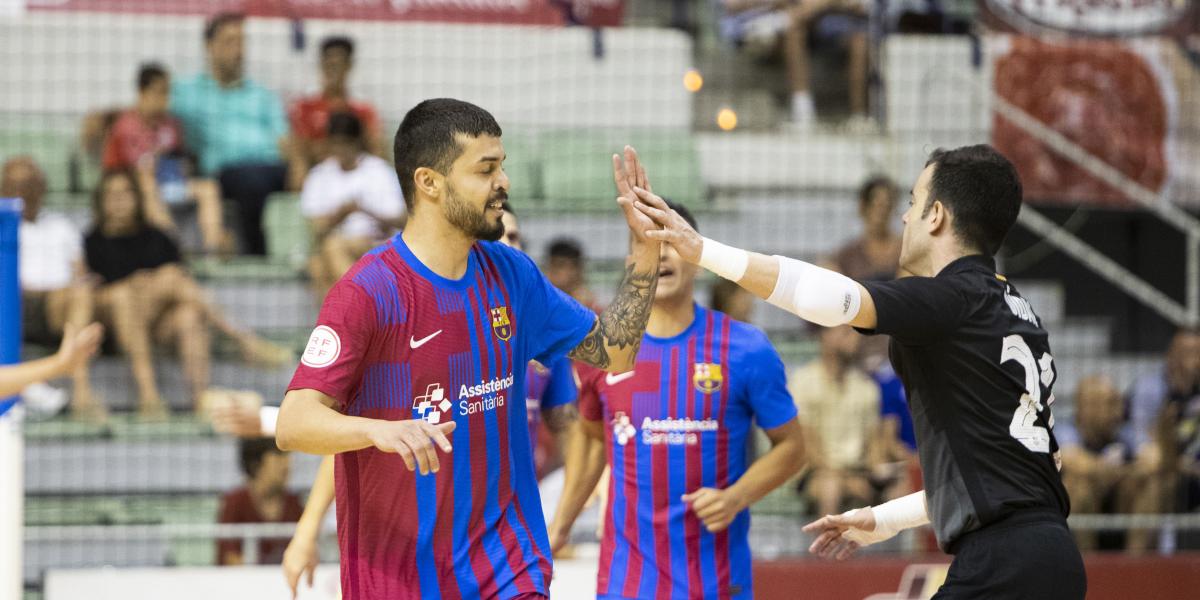 1-3: Matheus guía al Barça en Murcia con un doblete espectacular