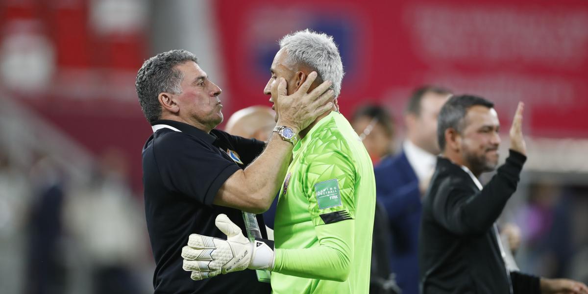 Luis Fernando Suárez, emocionado y orgulloso