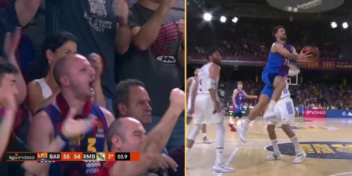 Por esto le aman en el Palau: Lapro burla a sus defensores con clase y anota un 2+1