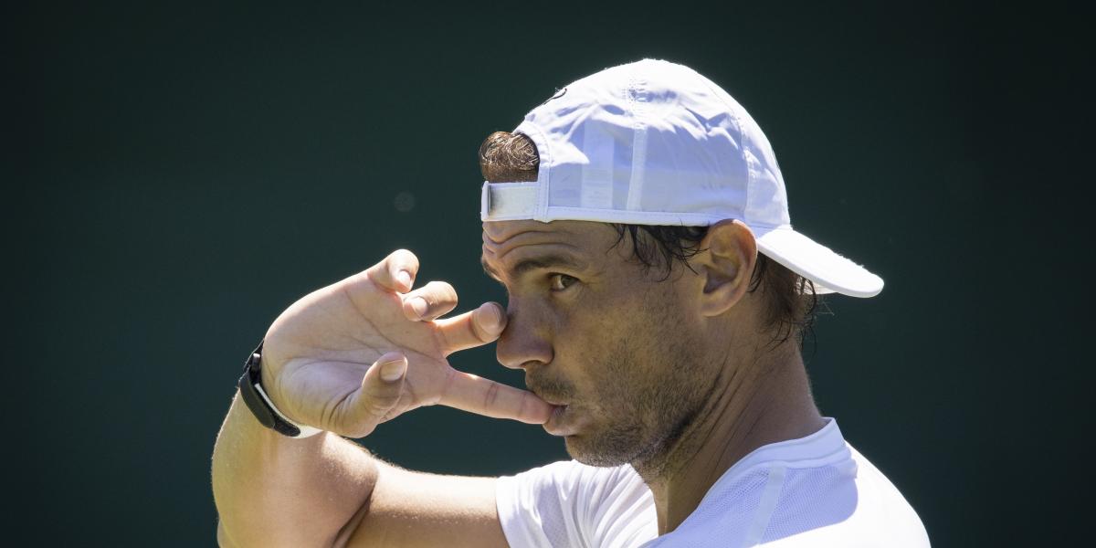 Nadal debutará el martes contra Cerúndolo en Wimbledon