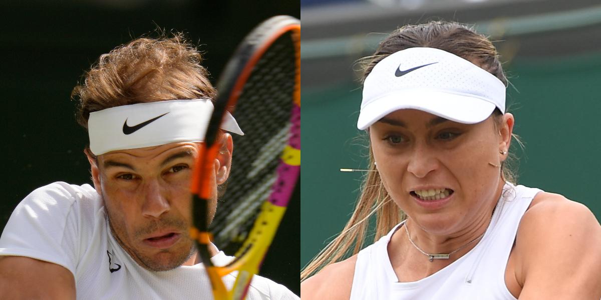 Nadal y Badosa ya tienen horario en la pista central de Wimbledon
