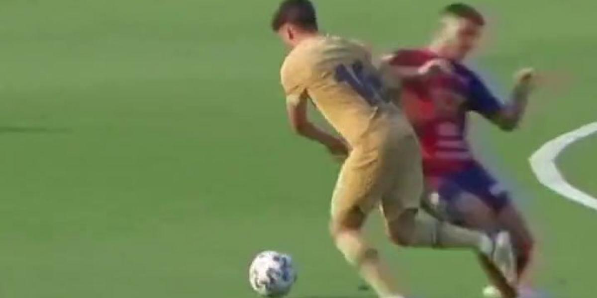 Pablo Torre ya muestra su clase a lo grande en su debut como azulgrana