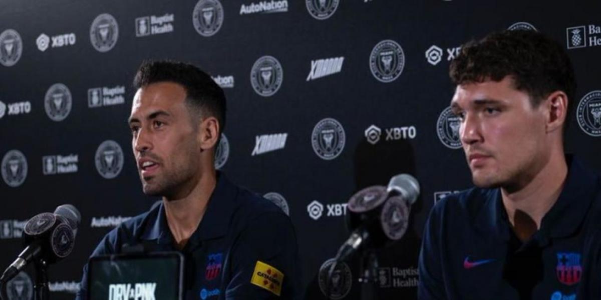 Busquets opinó sobre la llegada de Lewandowski