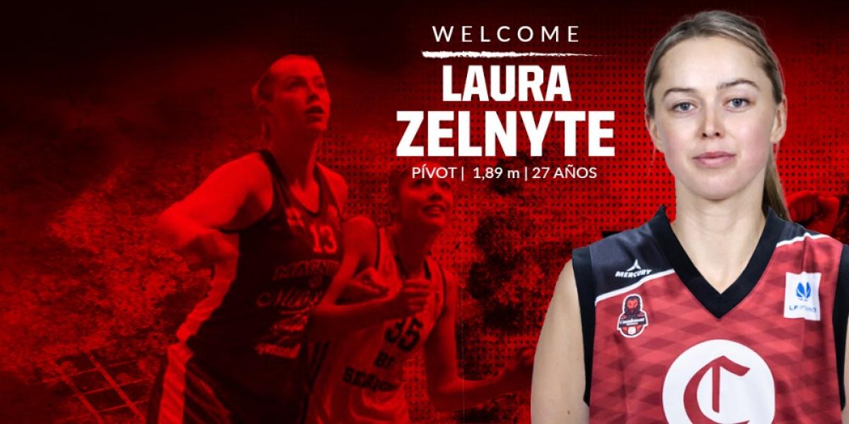 Laura Zelnyte completa el juego interior de Casademont Zaragoza