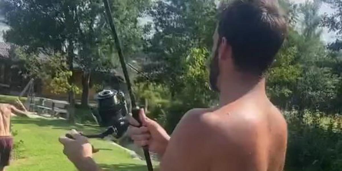 Alisson Becker las pesca todas