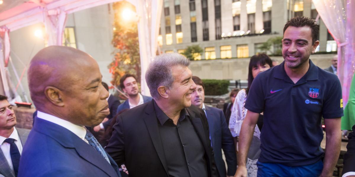 Laporta: “Estamos haciendo un equipazo”