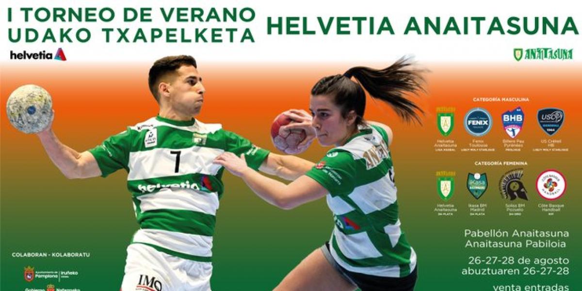 Anaitasuna presenta su primer torneo de verano