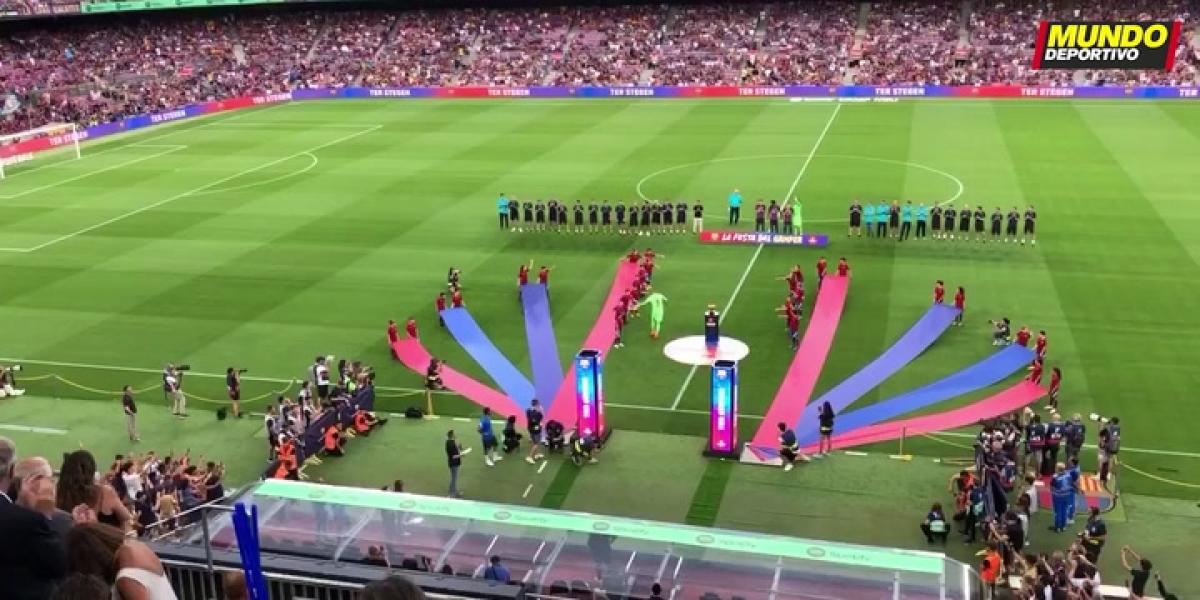 Así ha sido la presentación de los jugadores del Barça 2022-23