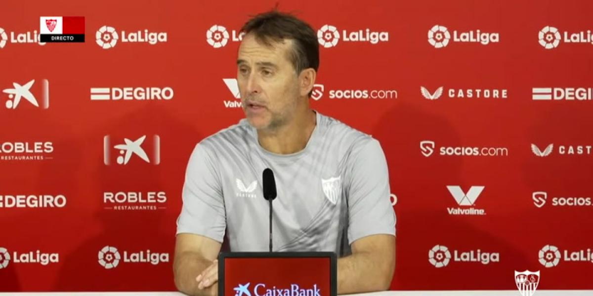La rueda de prensa de Lopetegui, previa del Osasuna - Sevilla