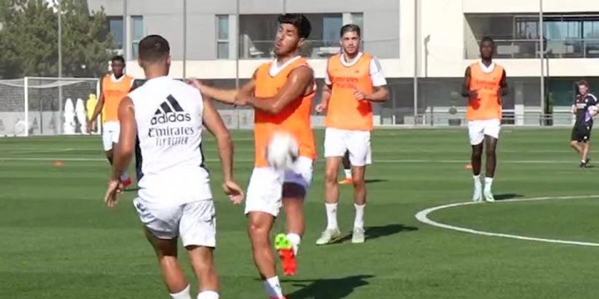 Asensio presume de calidad con una acción de genio