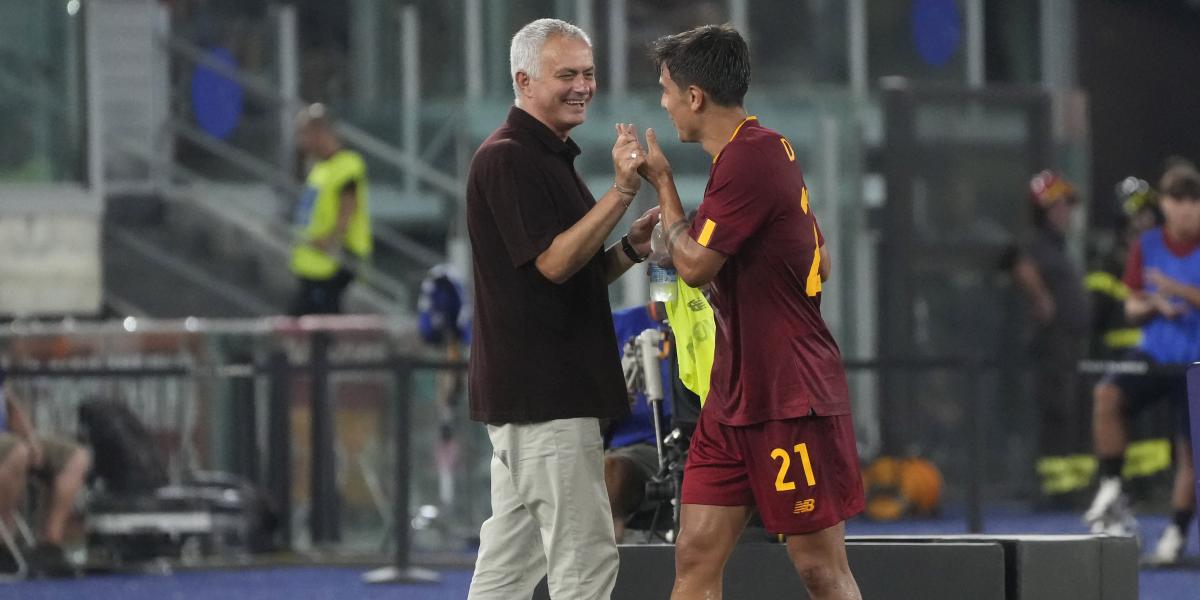 Dybala bigolea y pone líder a la Roma de Mourinho