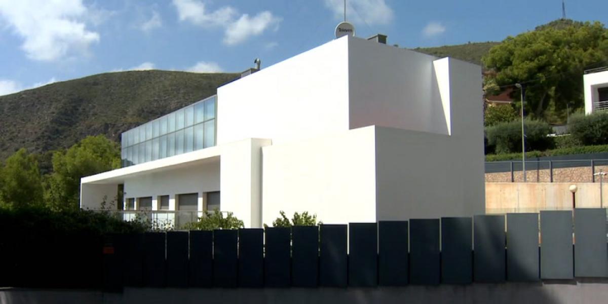 La casa de Aubameyang en Castelldefels