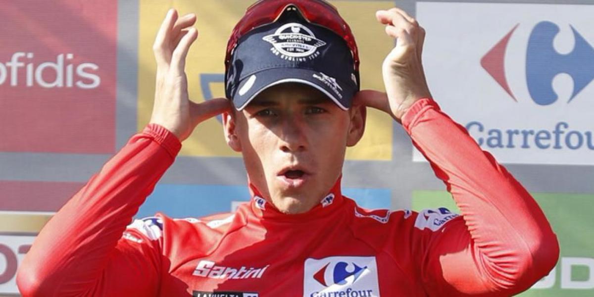 ¡Caída del líder Evenepoel en La Vuelta!