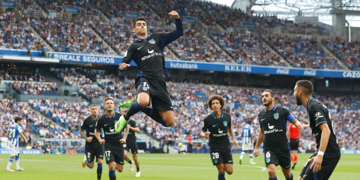 ¡Otro más! Morata sigue enchufado