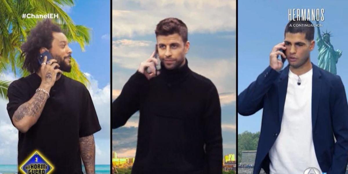 Las sorprendentes apariciones en el vídeo de El Hormiguero: Piqué, Marcelo, Alcaraz...