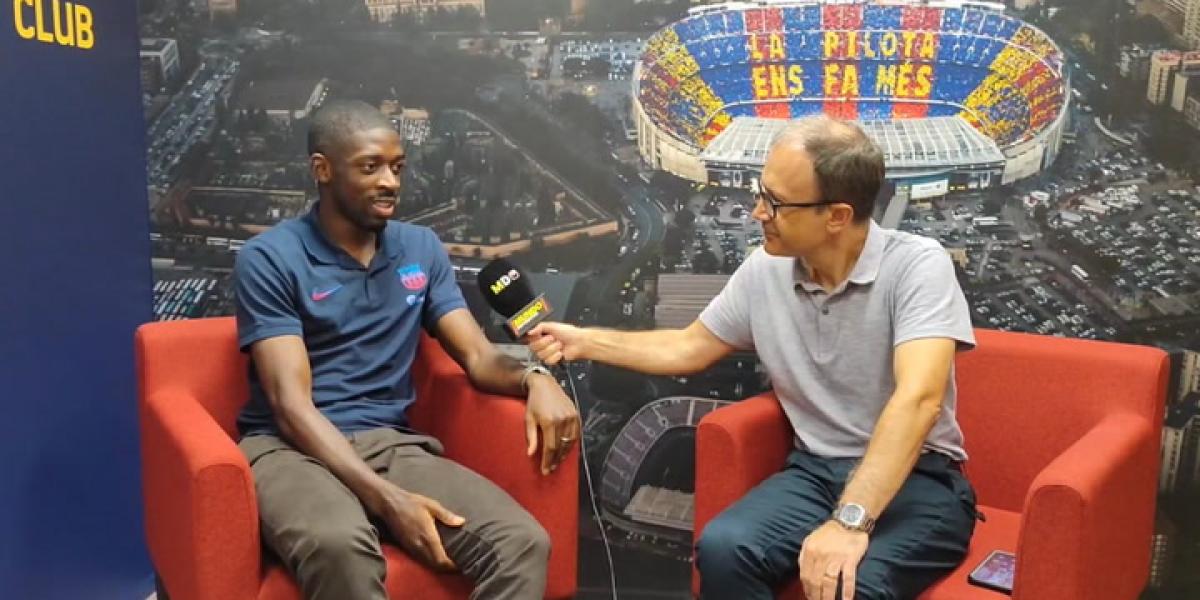 Escucha la entrevista completa de MD a Ousmane Dembélé