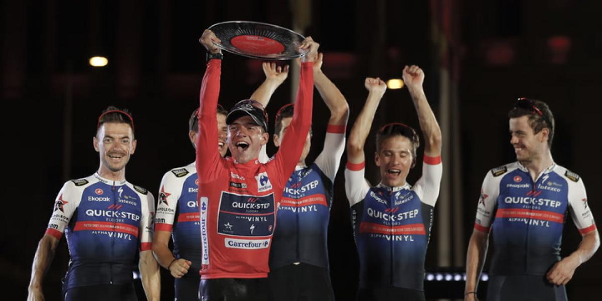 Remco Evenepoel se gradúa en la Vuelta por delante de Enric Mas y Juan Ayuso, 2º y 3º