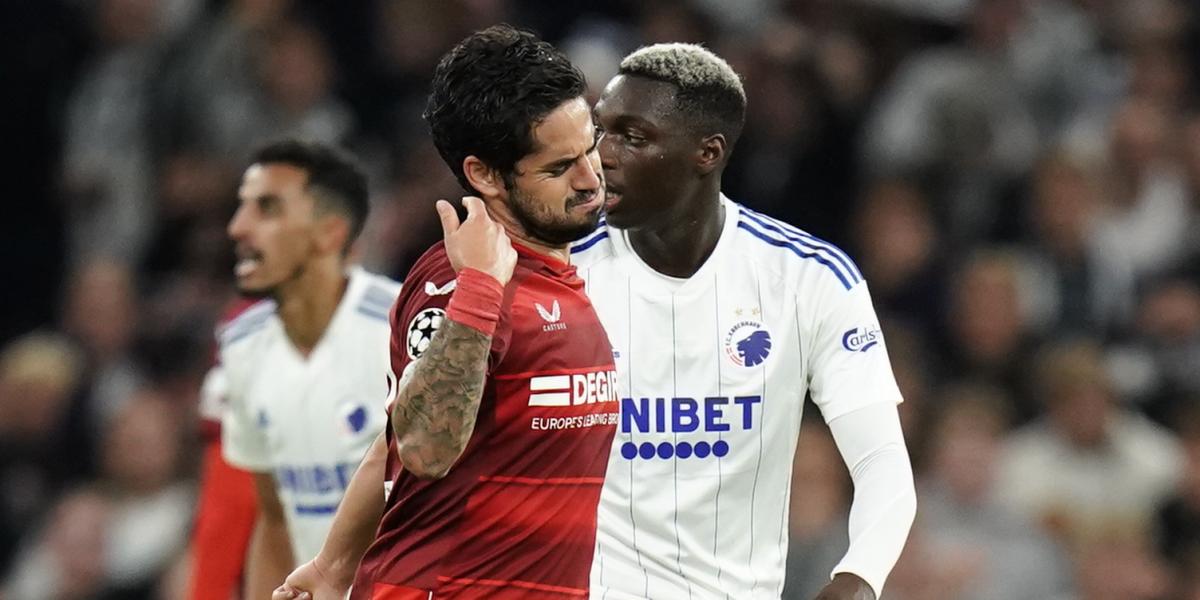 El 1x1 del Sevilla contra el Copenhague