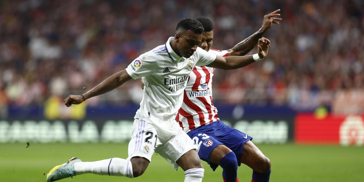Rodrygo, un 9 que rozó el 10 en el examen del derbi