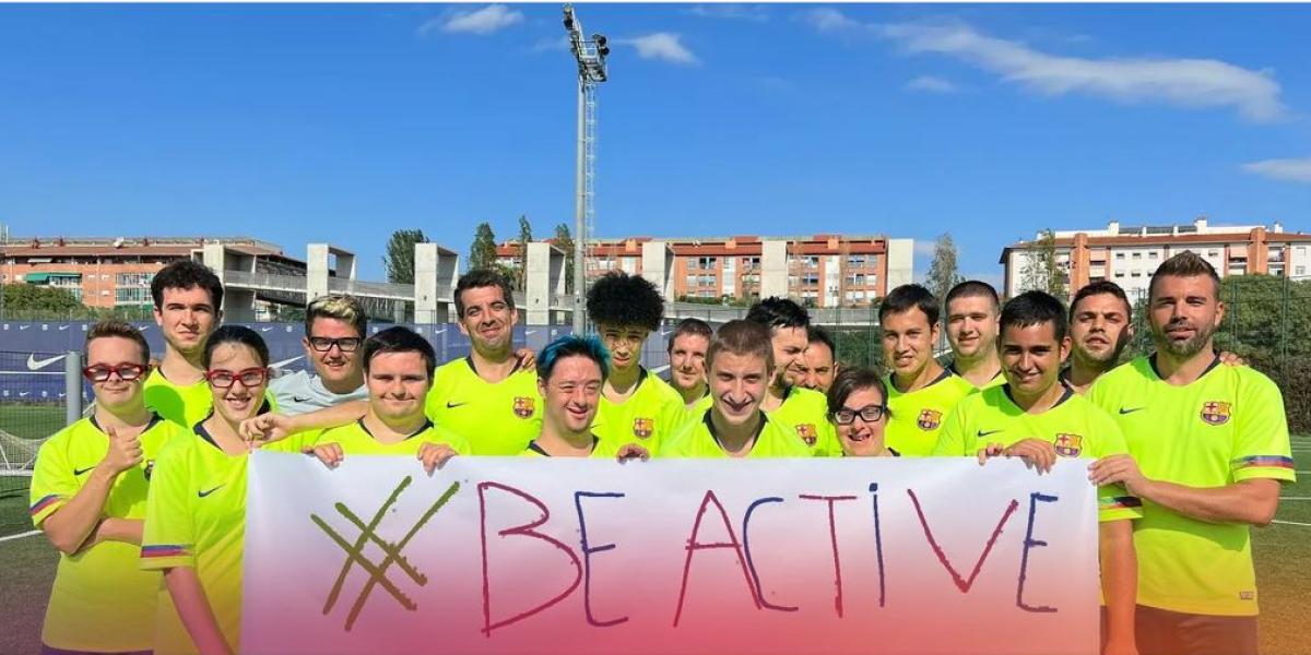 El Fundació Barça Genuine, ante el Nàstic en la Semana Europea del Deporte