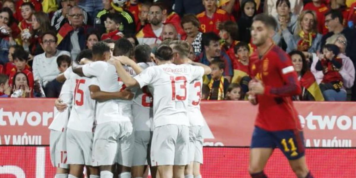 Inesperada derrota ante Suiza que obliga a España a ganar en Portugal