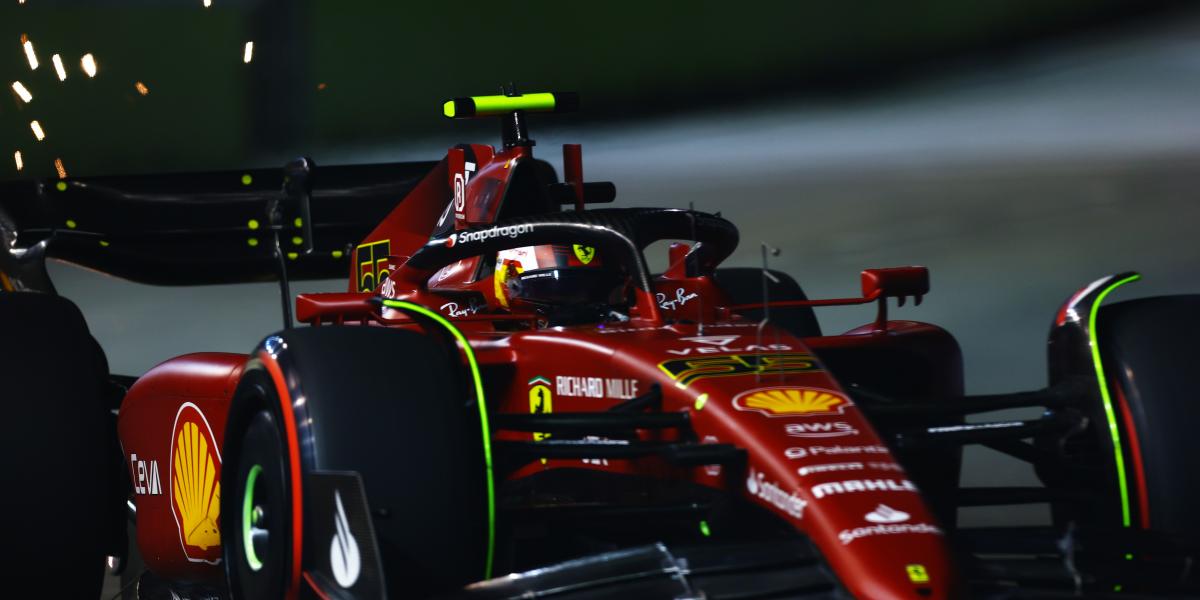 Sainz, el mejor en Singapur: Estamos listos para una batalla apretada