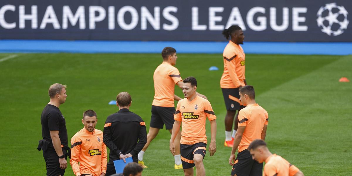 El Shakhtar ultima su puesta a punto en el Bernabéu