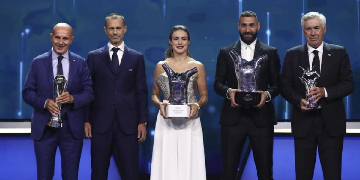 Podría repetirse a dupla Alexia Putellas y Benzema del premio UEFA en el podio del Balón de Oro