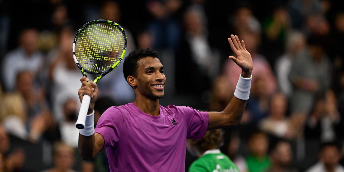 Auger-Aliassime, un cohete con tres títulos en tres semanas