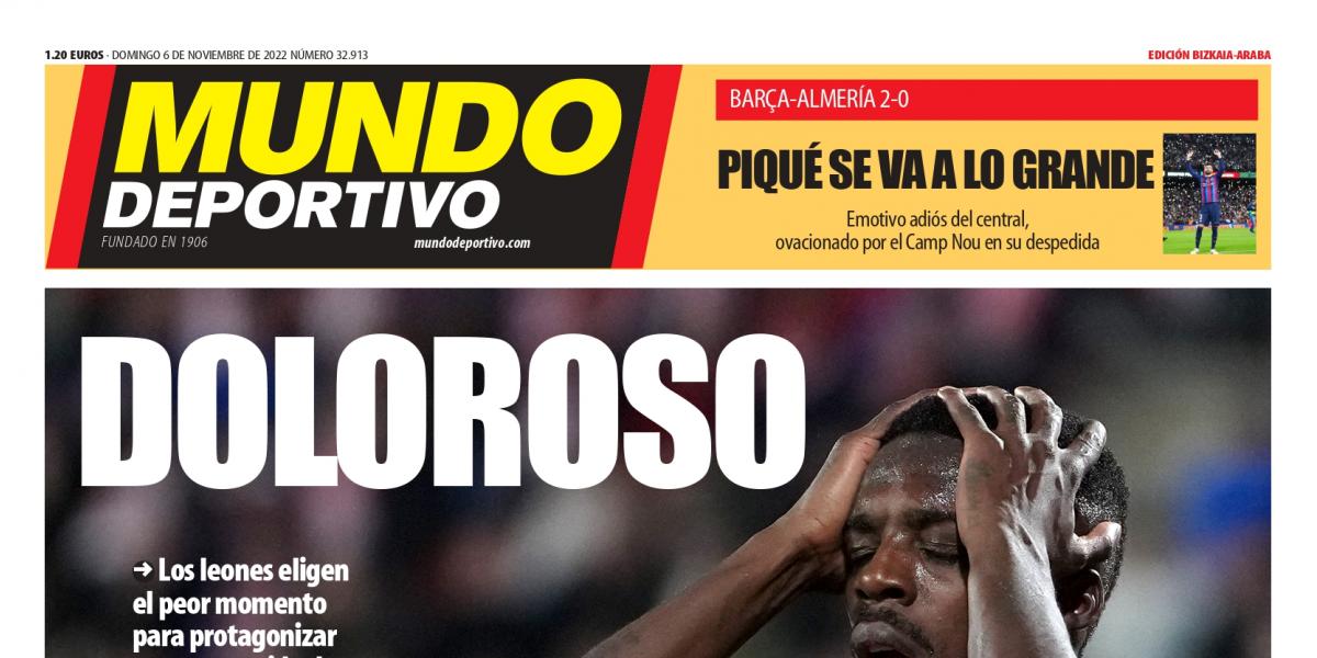 Portada MD Bizkaia-Araba de hoy domingo