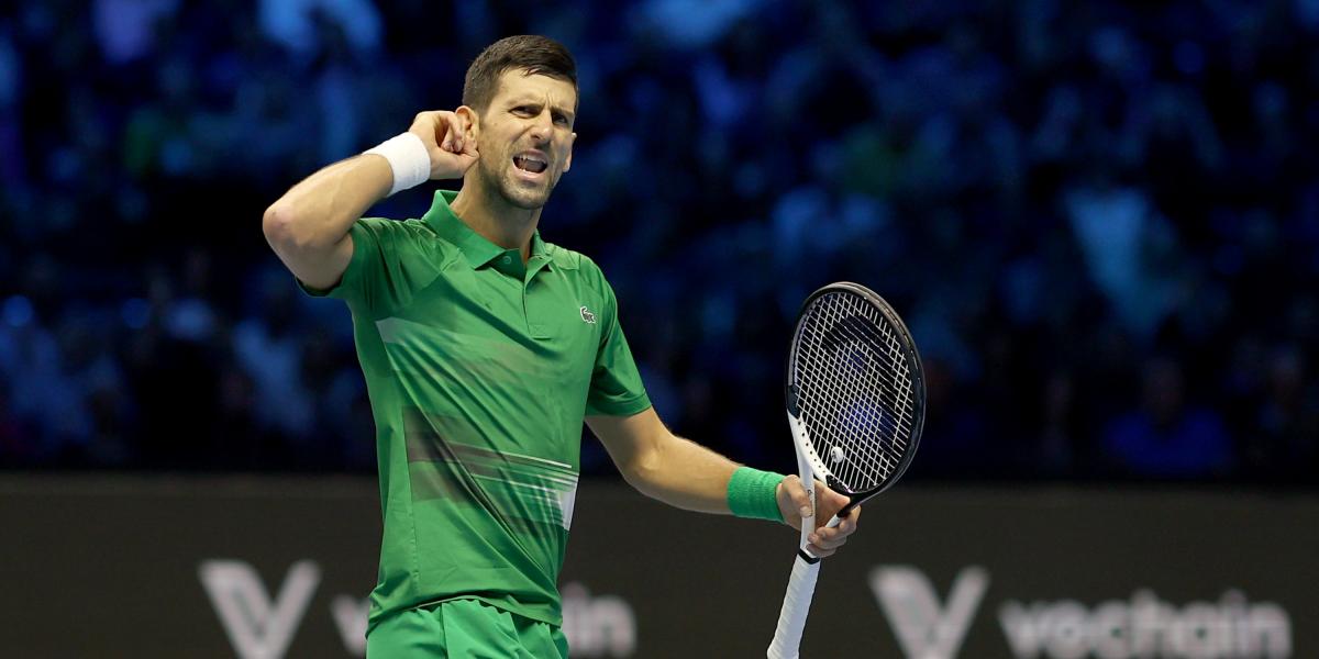 Djokovic desespera a Rublev y se mete en semifinales