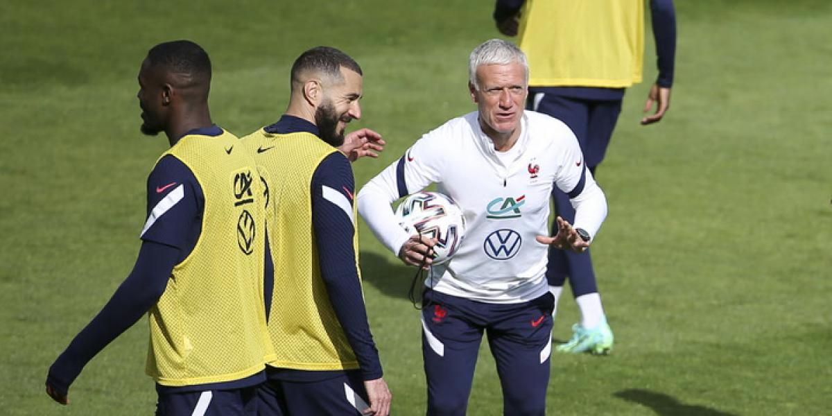 Deschamps: La ausencia de Benzema no modifica nuestros planes de ataque