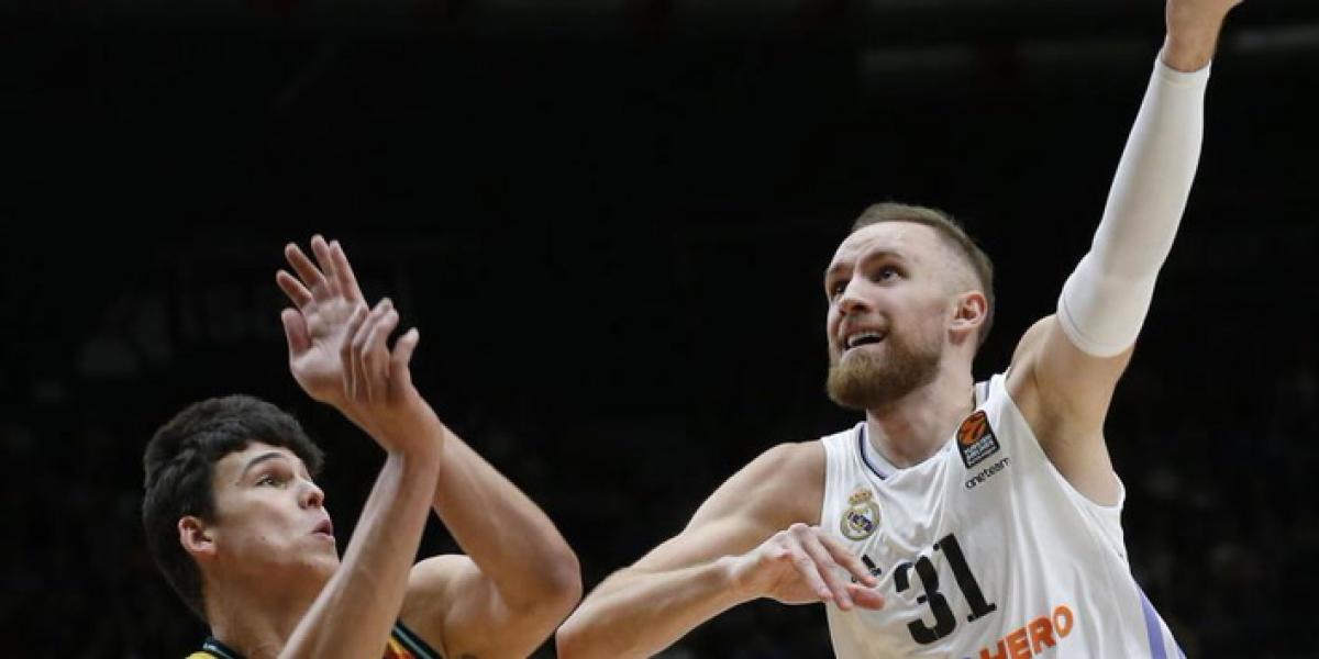 Euroliga: Valencia Basket-Real Madrid (73-80)