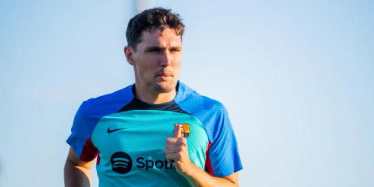 Christensen regresa a los entrenamientos con el Barça