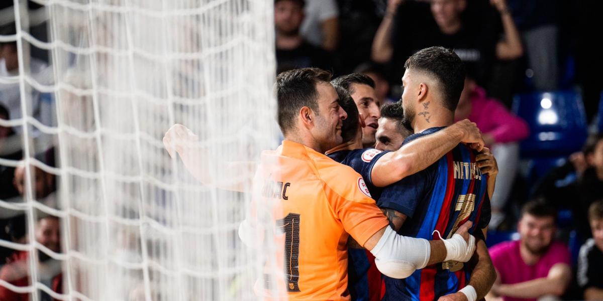 Barça 3 - 1 Inter Movistar: resultado, resumen y goles | LNFS