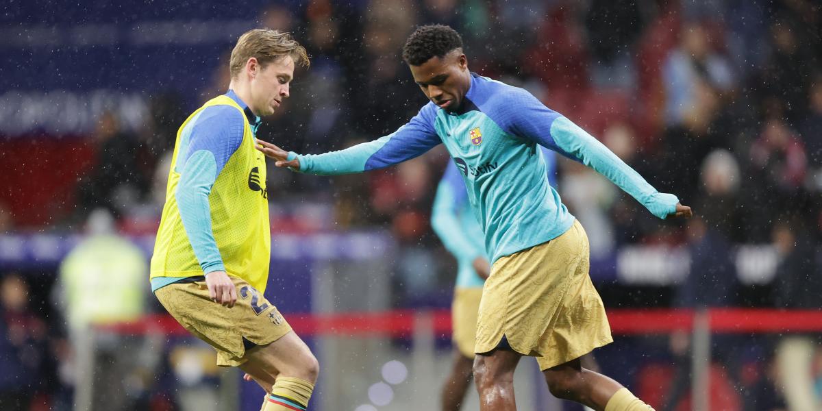 Objetivo: Ansu y Frenkie OK ya