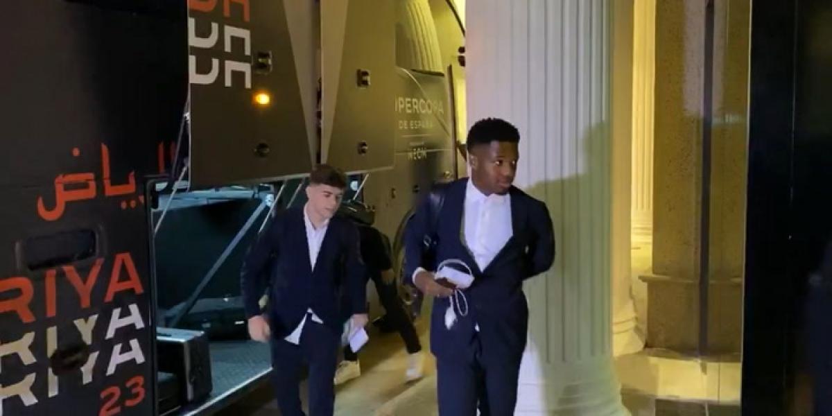El Barça ya está en Riad en busca de la Supercopa