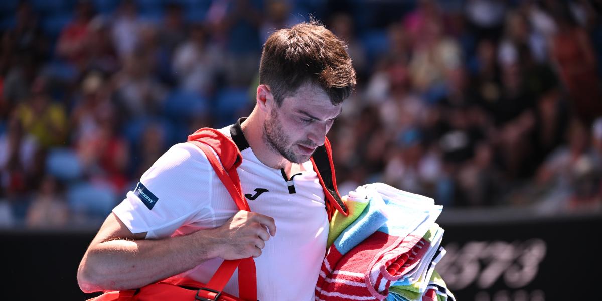 Pedro Martínez, Bernabé Zapata y Jaume Munar se despiden a las primeras de cambio